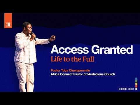 Video preview for Access Granted (Life to the Full)