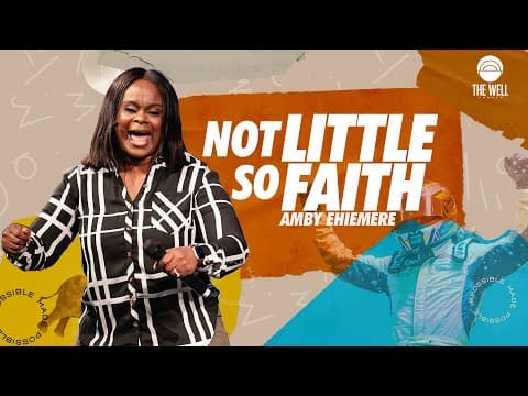 Video preview for Not So Little Faith