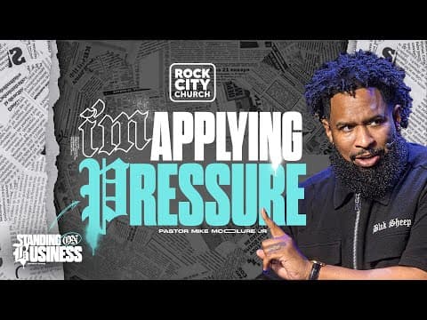Video preview for Standing On Business/ Applying Pressure