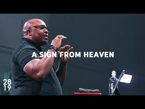 Video preview for WISDOM AND WONDER | A Sign From Heaven | Matthew 16:1-4