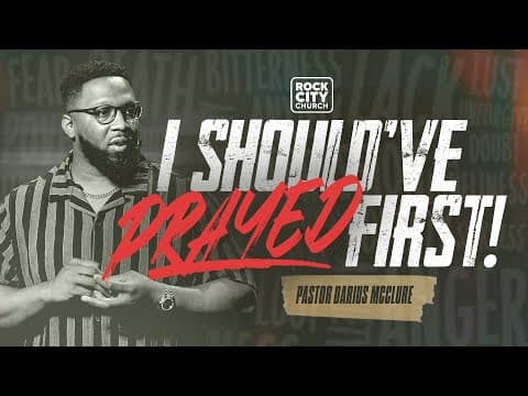 Video preview for I Should Have Prayed First