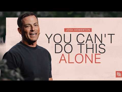 Video preview for Why You Can't Follow Jesus Alone