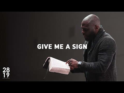 Video preview for Give Me A Sign
