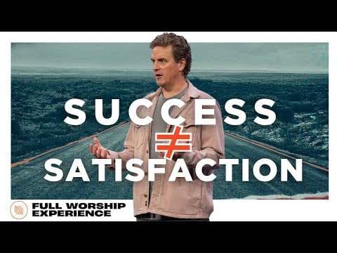 Video preview for Why Success Won't Satisfy You