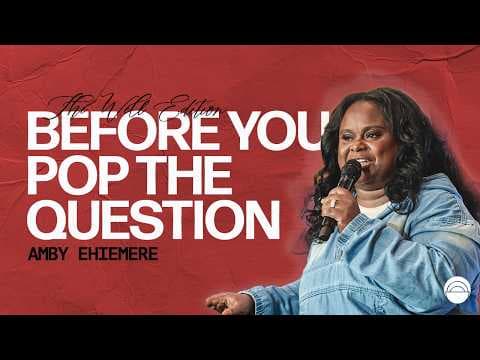 Video preview for Before You Pop The Question