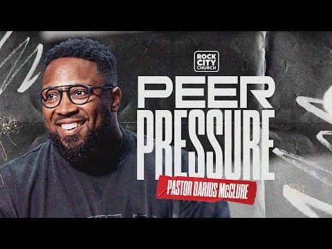 Video preview for Just Jesus // Peer Pressure // Pastor Darius McClure