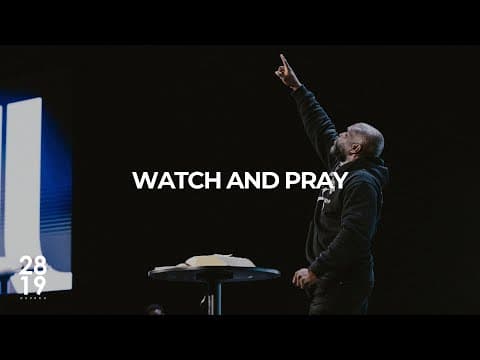 Video preview for WATCH and PRAY | Matthew 26:36-46