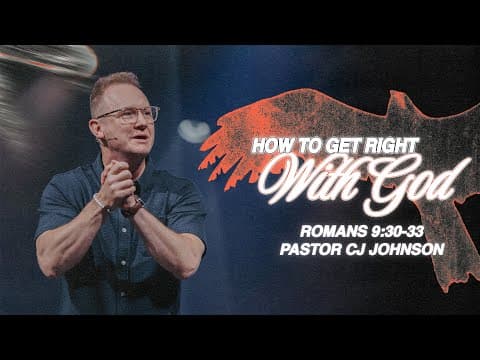 Video preview for How To Get Right With God | Romans 9:30-33