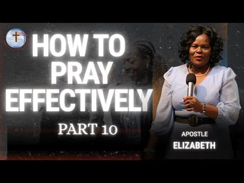 Video preview for How To Pray Effectively Part 11: Q&A Session on How to Pray Effectively