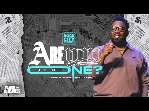 Video preview for Standing On Business: Are You The One
