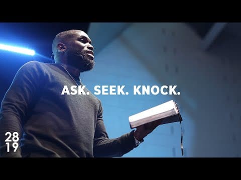 Video preview for Ask. Seek. Knock.
