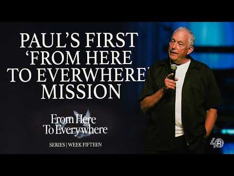 Video preview for Paul’s First ‘From Here To Everwhere’ Mission