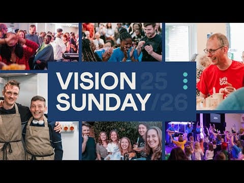Video preview for Vision Sunday 2025: Waiting Well, Making Room, Multiplying Leaders