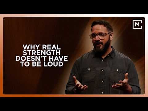 Video preview for Why Real Strength Doesn't Have To Be Loud