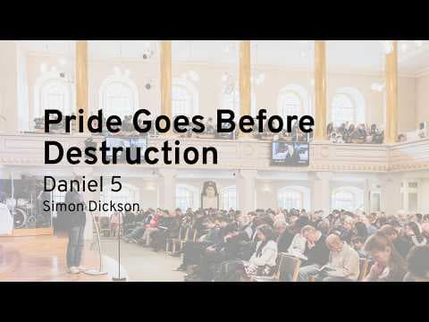Video preview for Sunday Morning Sermon: Pride Goes Before Destruction