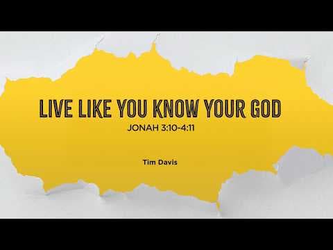 Video preview for Live Like You Know Your God