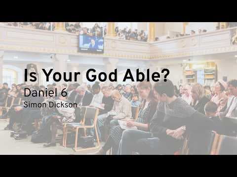 Video preview for Is Your God Able?
