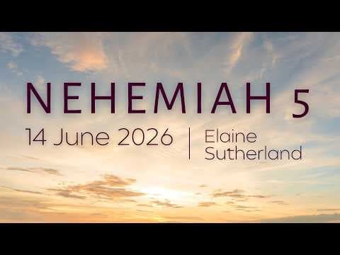 Video preview for Nehemiah 5 | Elaine Sutherland