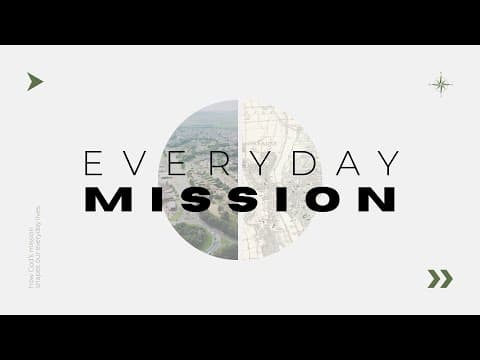 Video preview for Encountering God in the Everyday: A Call to Participate in God's Mission
