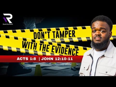 Video preview for Don't Tamper With The Evidence
