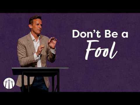 Video preview for Don't Be a Fool
