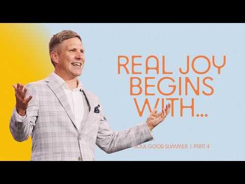 Video preview for REAL JOY BEGINS WITH...