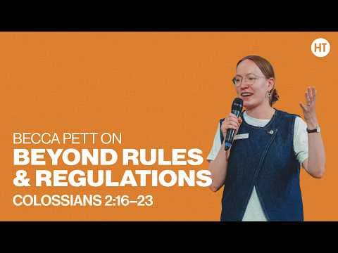 Video preview for Colossians: Beyond Rules & Regulations
