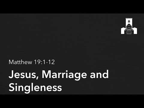 Video preview for Jesus, Marriage and Singleness