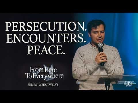 Video preview for Persecution. Encounters. Peace.