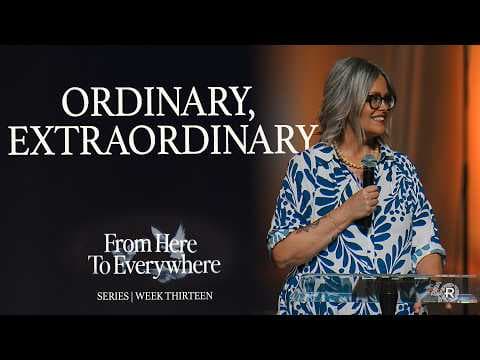 Video preview for Ordinary, Extraordinary