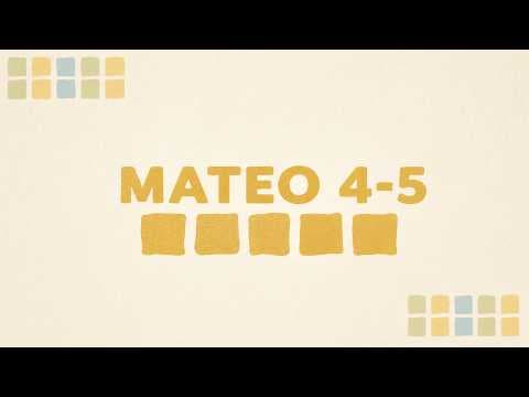 Video preview for Mateo 4-5: Jesús, el Hijo Amado Que Venció