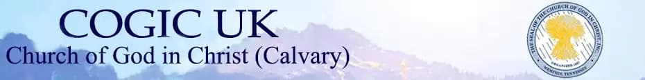 COGIC UK Church of God in Christ (Calvary) logo