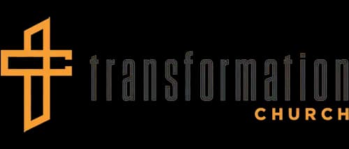 Transformation Church logo with orange cross