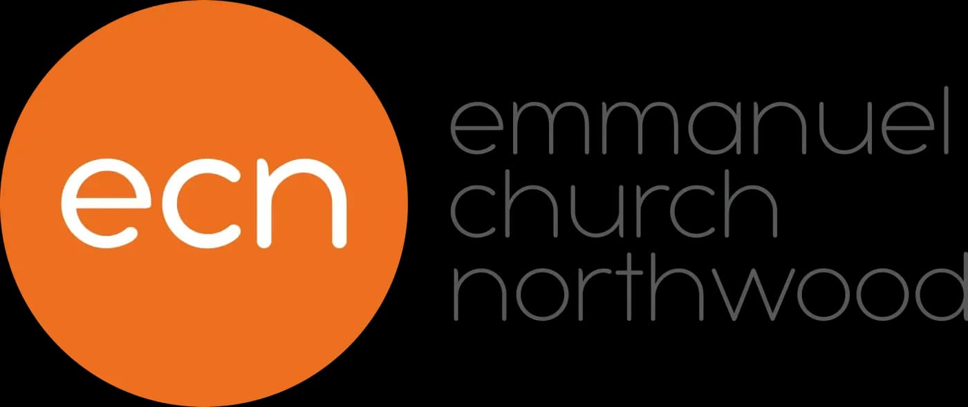 Emmanuel Church Northwood logo with orange ecn circle